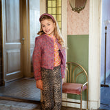 Bomber Jacket Jaipur Flower AOP - Petit Blush