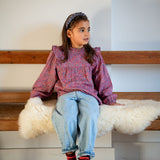 Ballon Fit Jeans washed light blue - Petit Blush