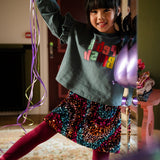 Sequins Skirt- Petit Blush