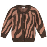 Raglan Cardigan pink zebra - Yuki