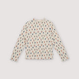 Shirt, Singapore Tee Mini Blossom Vanilla Cream - The New Society