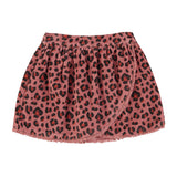 Short Skirt pink with animal print - piupiuchick