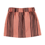 Short skirt Pink with black stripes - piupiuchick