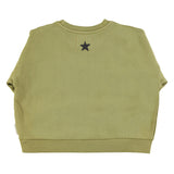 Sweatshirt olive green with tiger print - piupiuchick