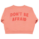 Sweatshirt pink with hey jude print - piupiuchick