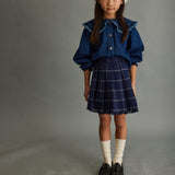 Rok, Plaid Flannel Skirt - Cozmo