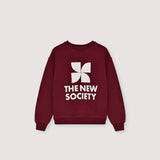 TNS Logo Sweatshirt Plum Fantasy - The New Society