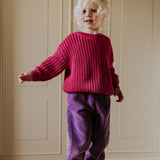 Trousers Beau Corduroy amethyst - Yuki