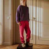 Trousers Beau Corduroy fuchsia - Yuki