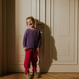 Trousers Beau Corduroy fuchsia - Yuki