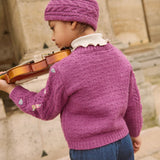 Headband Sidony Raspberry - Louise Misha