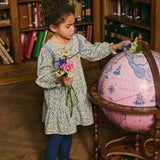 Dress Isatys Velvet Cream Aster - Louise Misha