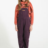 Dungarees Aubergine corduroy - piupiuchick
