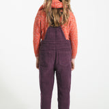 Dungarees Aubergine corduroy - piupiuchick