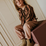 Trousers Beau Corduroy vintage pink - Yuki